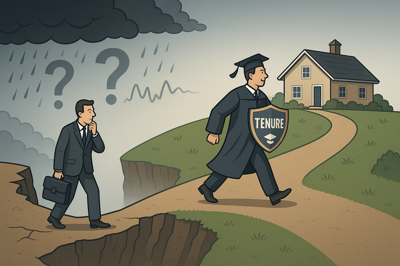 Academic Tenure, Income Uncertainty, and Real Estate Risk-Taking